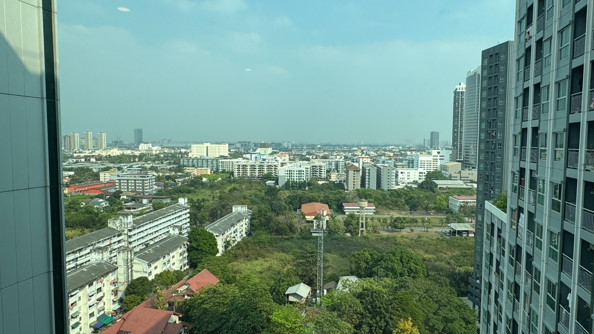 ให้เช่าคอนโดแจ้งวัฒนะ เมืองทอง : ปล่อยเช่าด่วน!!! 🔥🔥🔥 🎉Lumpini Ville Chaengwatthana-Pakkret Station 🎉🔥ห้องใหม่ อยู่ก่อนเจ้าของ🔥  ✅ชั้น 18 ขนาด 23.xx ตรม. แบบ Studio วิวเมือง + สวน Line @bzprOperty