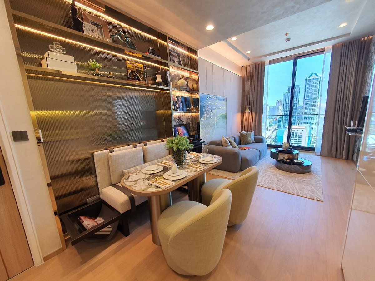 For SaleCondoSathorn, Narathiwat : 🔥Register to make an appointment to view the project quickly!!🔥Anil Sathorn 12 (2 bedrooms, 2 bathrooms, 64 sq m.) only 17.19 MB!! Tel.0922635410 (Earth)