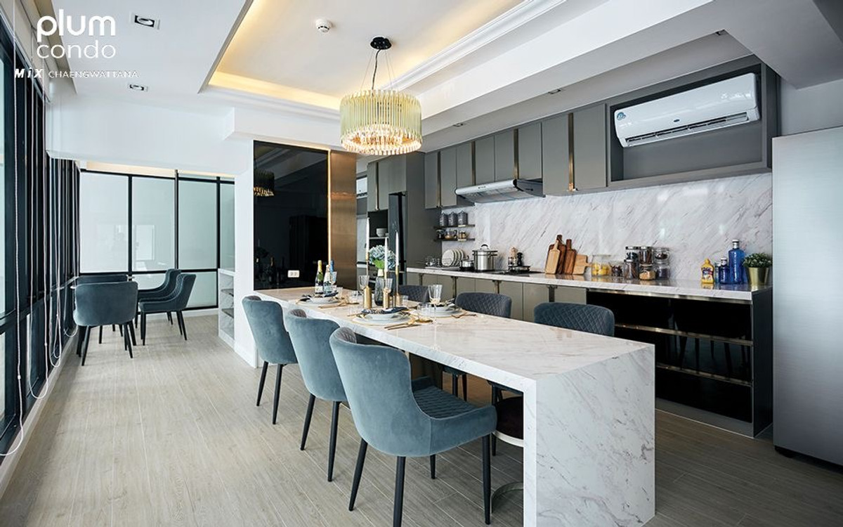 ให้เช่าคอนโดแจ้งวัฒนะ เมืองทอง : 🎉ให้เช่า Plum Condo Mix Chaengwattana🎉  ✅ขนาด 26 ตรม. 1 ห้องนอน 1 ห้องน้ำ      ✅ตึก C ชั้น 1 วิวสระ วิวสวน แบบ Exclusive 🏖🌿💦 Line @bzprOperty