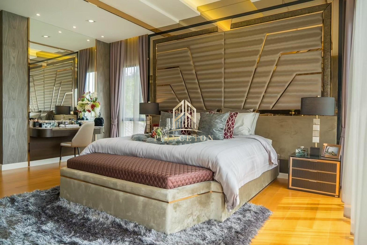 บ้านบางนา แบริ่ง ลาซาล : บ้านตัวอย่าง เดอะ แกรนด์ ลักซ์ บางนา - สวนหลวง พร้อมสระว่ายน้ำส่วนตัว 📞092-4252445 The Grand Lux Bangna - Suanluang 