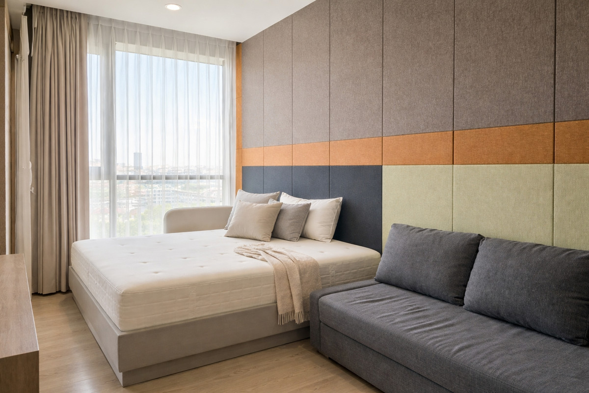 For RentCondoBangna, Bearing, Lasalle : Free Wi-Fi, ready to move in ✅ Knightsbridge Collage Sukhumvit 107 🌟 1Bedroom 26 sqm 12,500/month