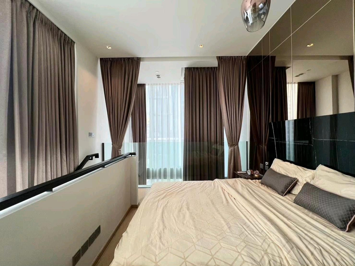 For RentCondoWitthayu, Chidlom, Langsuan, Ploenchit : 📌For RENT | 28 Chidlom - 1BR Duplex (51 sqm) 55,000 THB