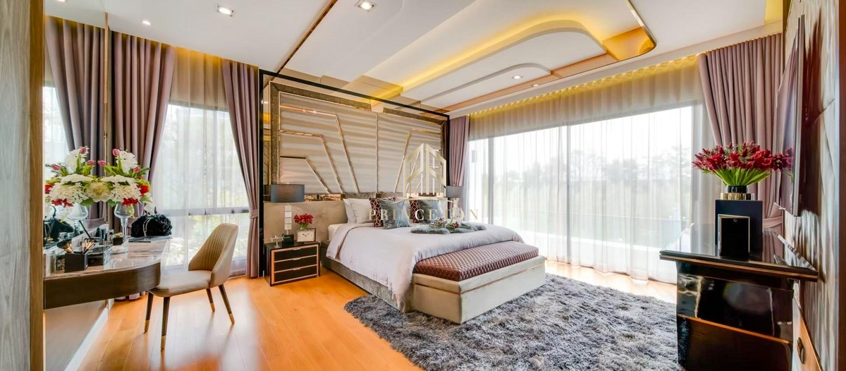 บ้านบางนา แบริ่ง ลาซาล : บ้านตัวอย่าง เดอะ แกรนด์ ลักซ์ บางนา - สวนหลวง พร้อมสระว่ายน้ำส่วนตัว 📞092-4252445 The Grand Lux Bangna - Suanluang 