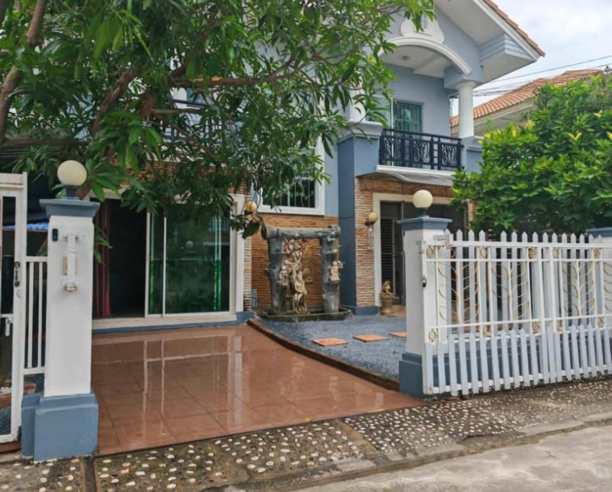 ให้เช่าบ้านมหาชัย สมุทรสาคร : ให้เช่าบ้านเดี่ยว 50ตรว. หมู่บ้านพฤกษา วิลเลจ 6 ติด สน.เทียนทะเล 