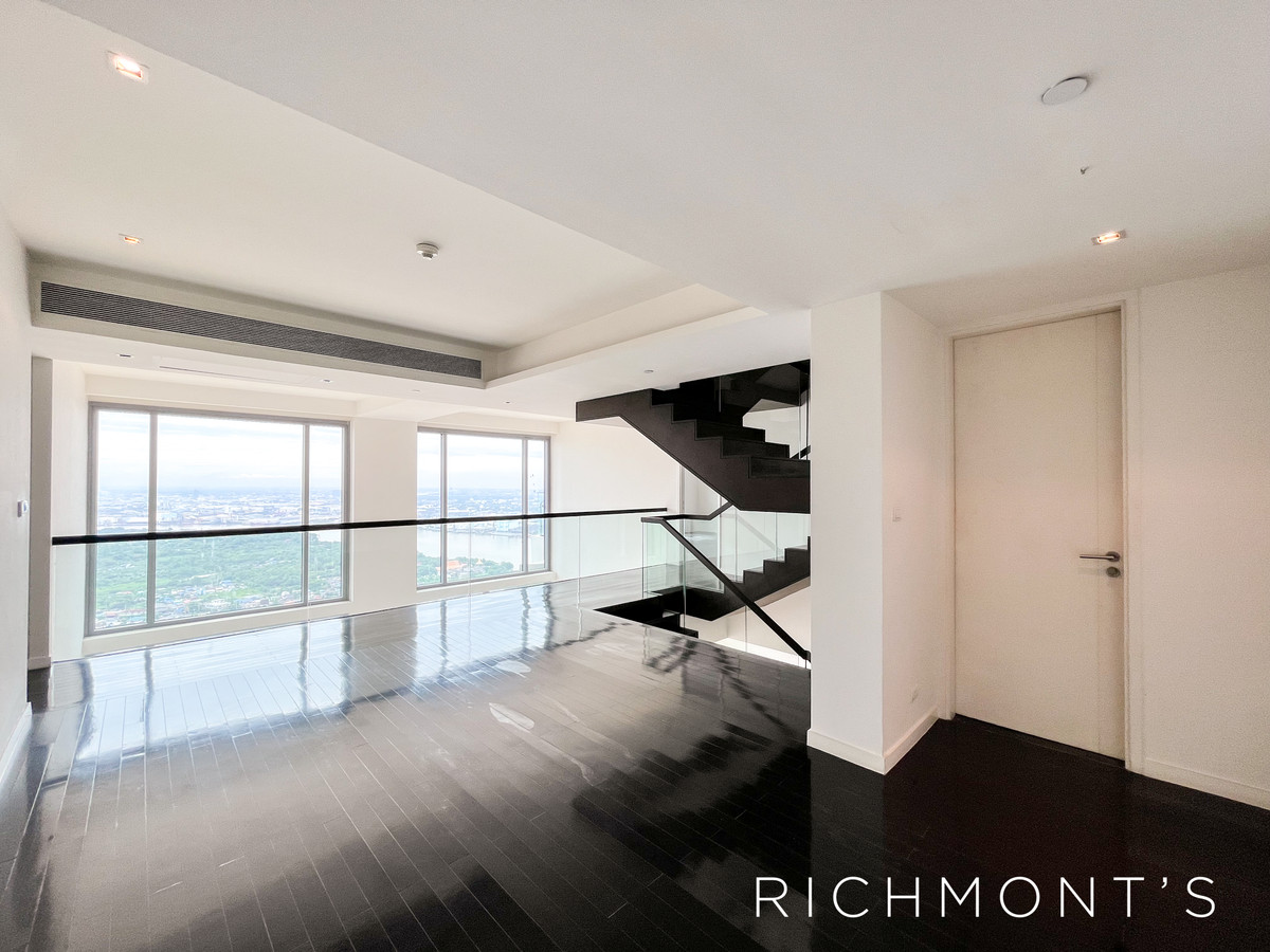 ขายคอนโดพระราม 3 สาธุประดิษฐ์ : 4 ห้องนอน Triplex ที่ The Pano Rama 3, Contact 062-496-6454