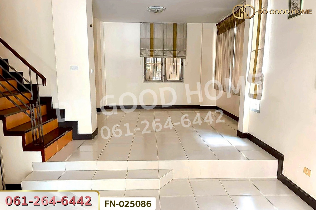 ขายทาวน์โฮมมีนบุรี-ร่มเกล้า : FN-025086 ทาวน์โฮม หมู่บ้านรื่นฤดี 3 ถ.หทัยราษฎร์ ใกล้ MRT ตลาดมีนบุรี