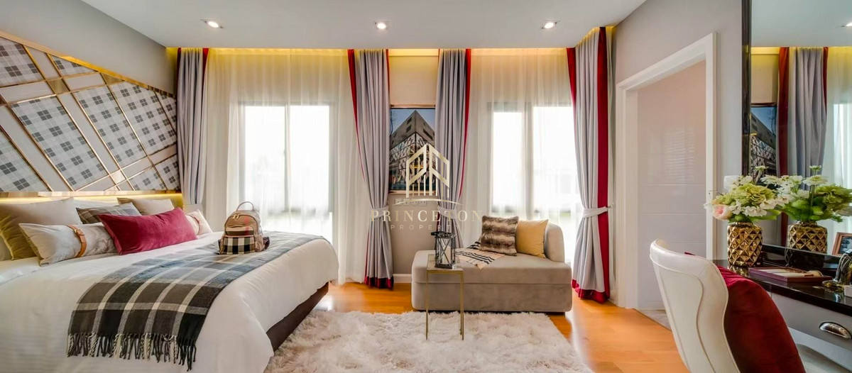 บ้านบางนา แบริ่ง ลาซาล : บ้านตัวอย่าง เดอะ แกรนด์ ลักซ์ บางนา - สวนหลวง พร้อมสระว่ายน้ำส่วนตัว 📞092-4252445 The Grand Lux Bangna - Suanluang 