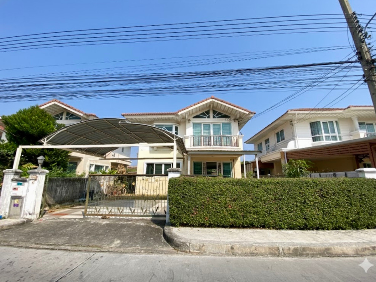 For RentHousePathum Thani,Rangsit, Thammasat : For Rent: 2-Storey Detached House (Unfurnished) Supalai Garden Ville Wongwaen–Lam Luk Ka Khlong 3