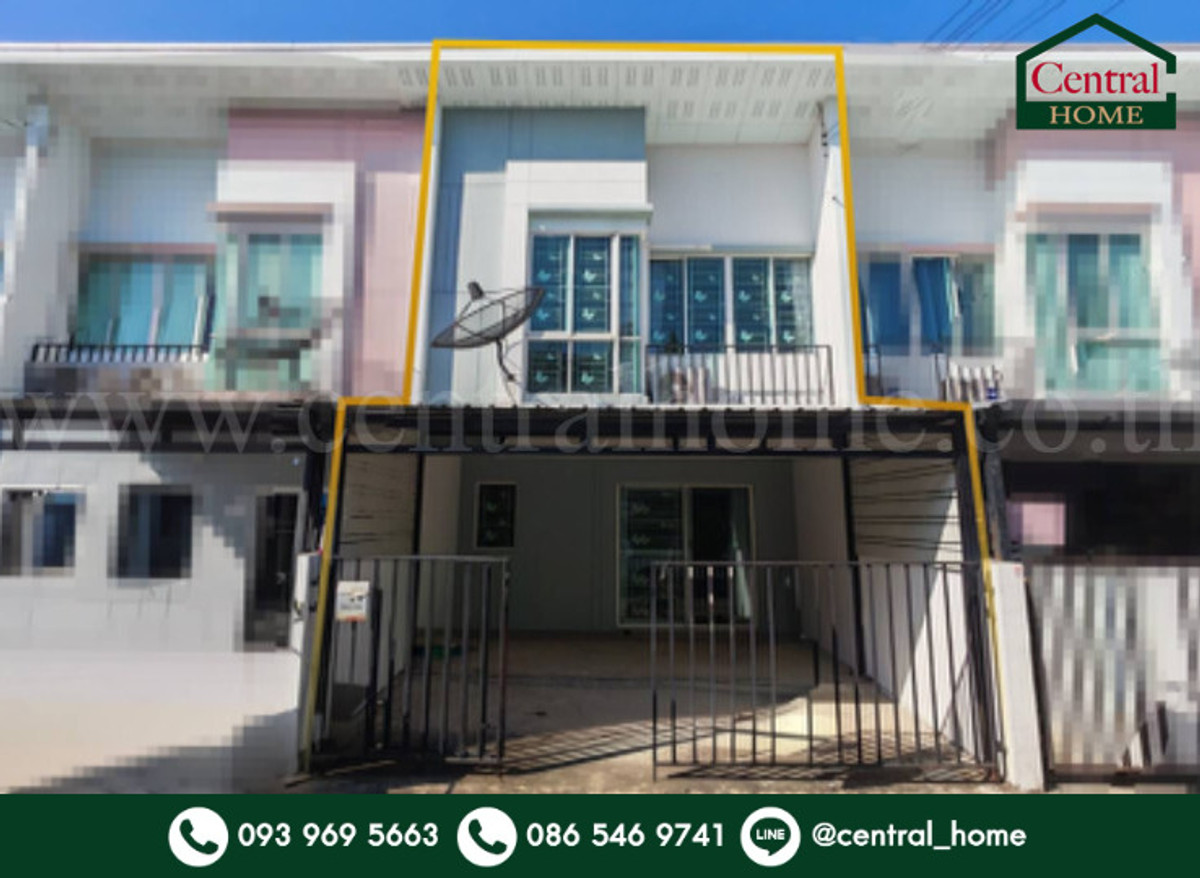 For SaleTownhomeNawamin, Ramindra : Townhome Bless Ville Ramintra 117, complete extension, ready to move in, cheapest price in the project.