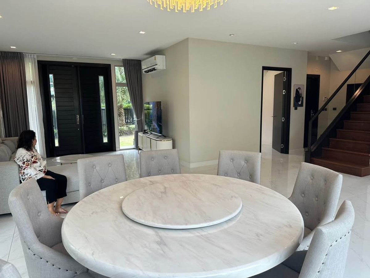 For RentHouseLadkrabang, Suwannaphum Airport : K-6707 For rent! Perfect Masterpiece Sukhumvit 77 house ready to move in. Near Suvarnabhumi Airport