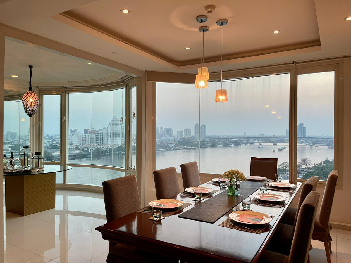 For SaleCondoWongwianyai, Charoennakor : 2 bedroom condo, river view at Watermark Chaophraya River, Contact 062-496-6454
