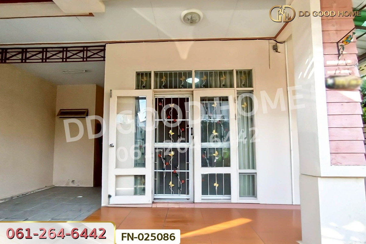 ขายทาวน์โฮมมีนบุรี-ร่มเกล้า : FN-025086 ทาวน์โฮม หมู่บ้านรื่นฤดี 3 ถ.หทัยราษฎร์ ใกล้ MRT ตลาดมีนบุรี