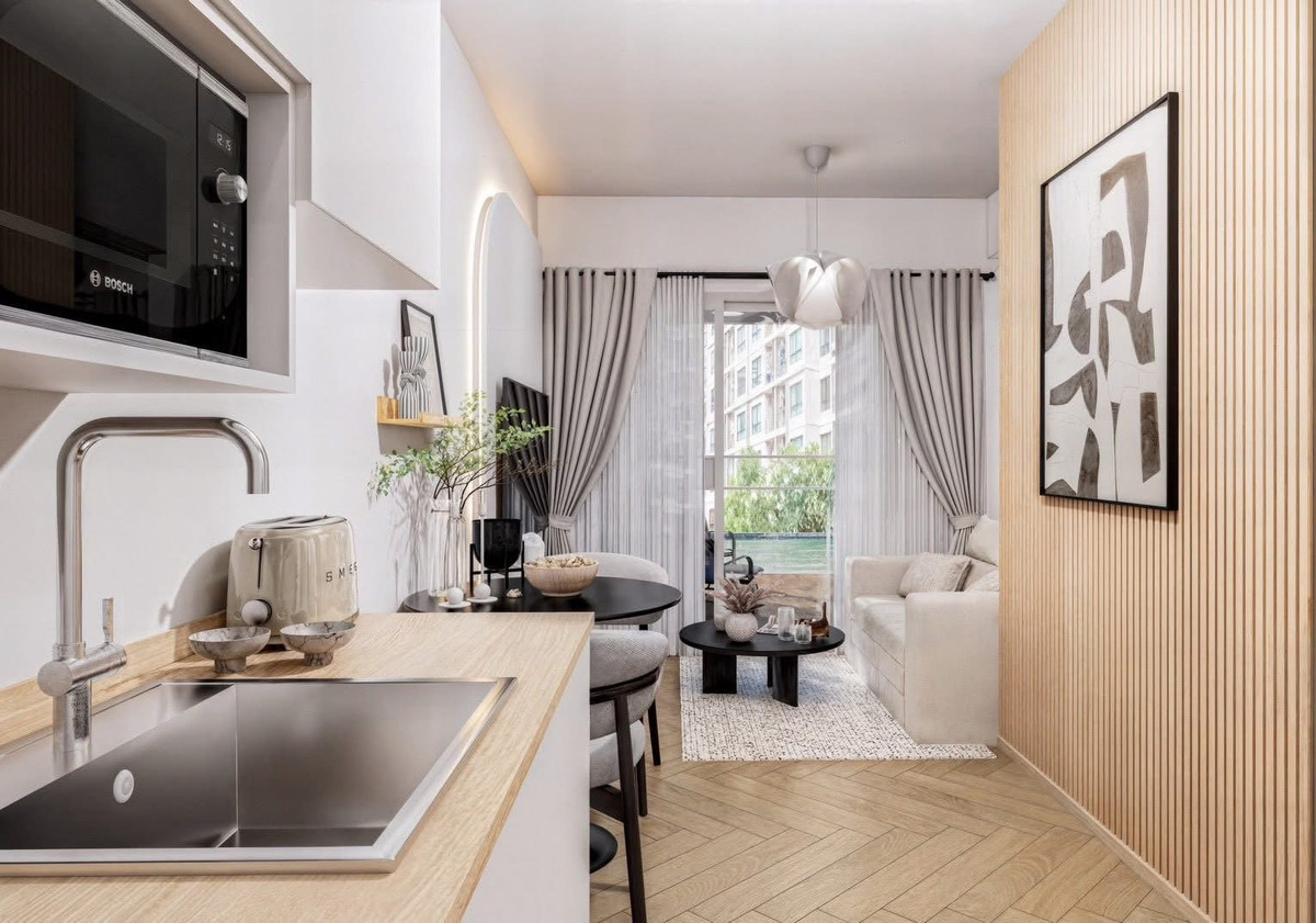 For SaleCondoRama9, Petchburi, RCA : Urgent Sale 📍 A Space Asoke - Ratchada 📍 Beautifully decorated and ready to move in. Convenient location, near MRT Rama 9.