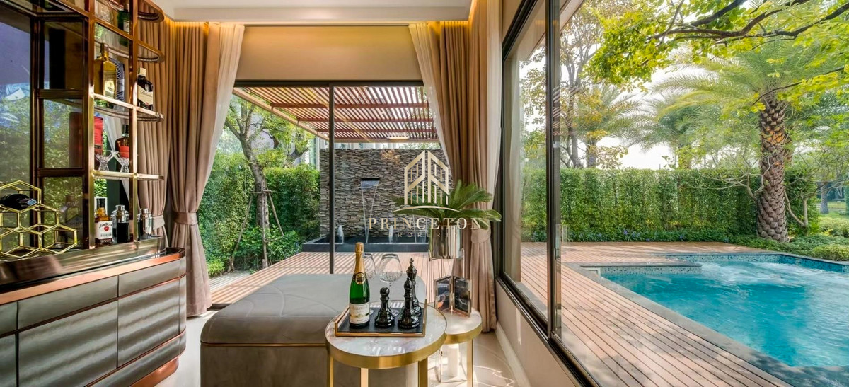 บ้านบางนา แบริ่ง ลาซาล : บ้านตัวอย่าง เดอะ แกรนด์ ลักซ์ บางนา - สวนหลวง พร้อมสระว่ายน้ำส่วนตัว 📞092-4252445 The Grand Lux Bangna - Suanluang 