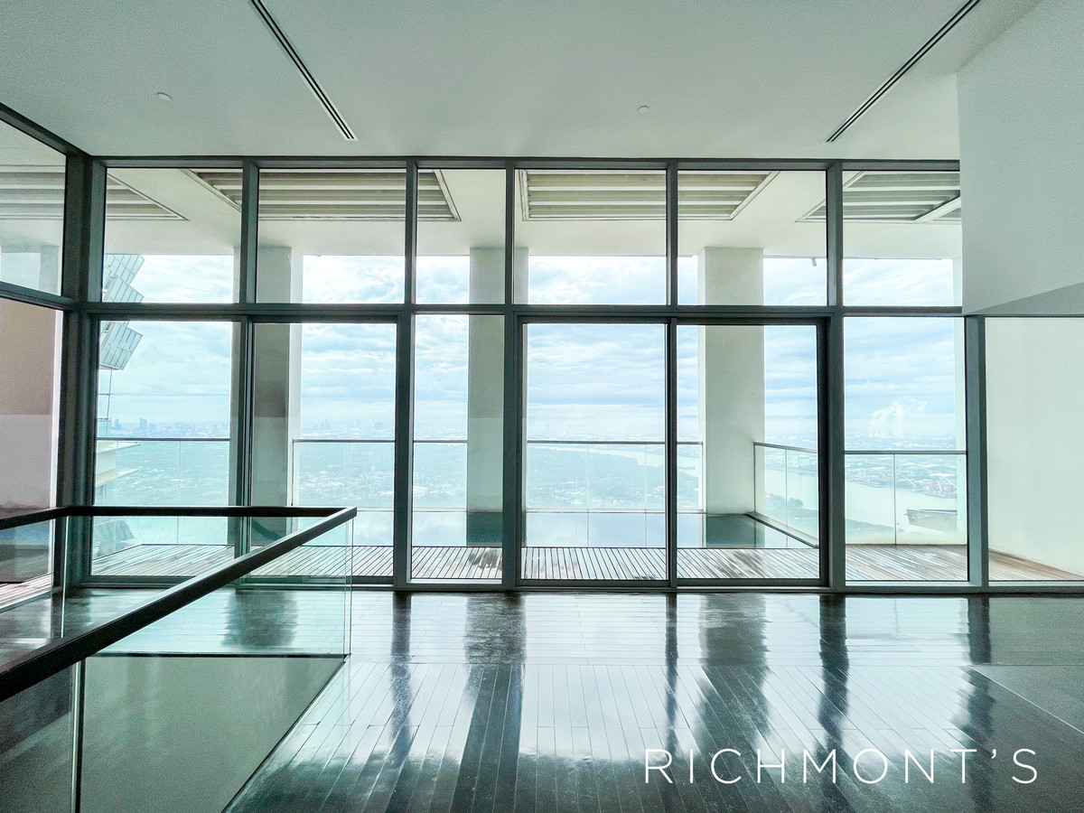 ขายคอนโดพระราม 3 สาธุประดิษฐ์ : 4 ห้องนอน Triplex ที่ The Pano Rama 3, Contact 062-496-6454