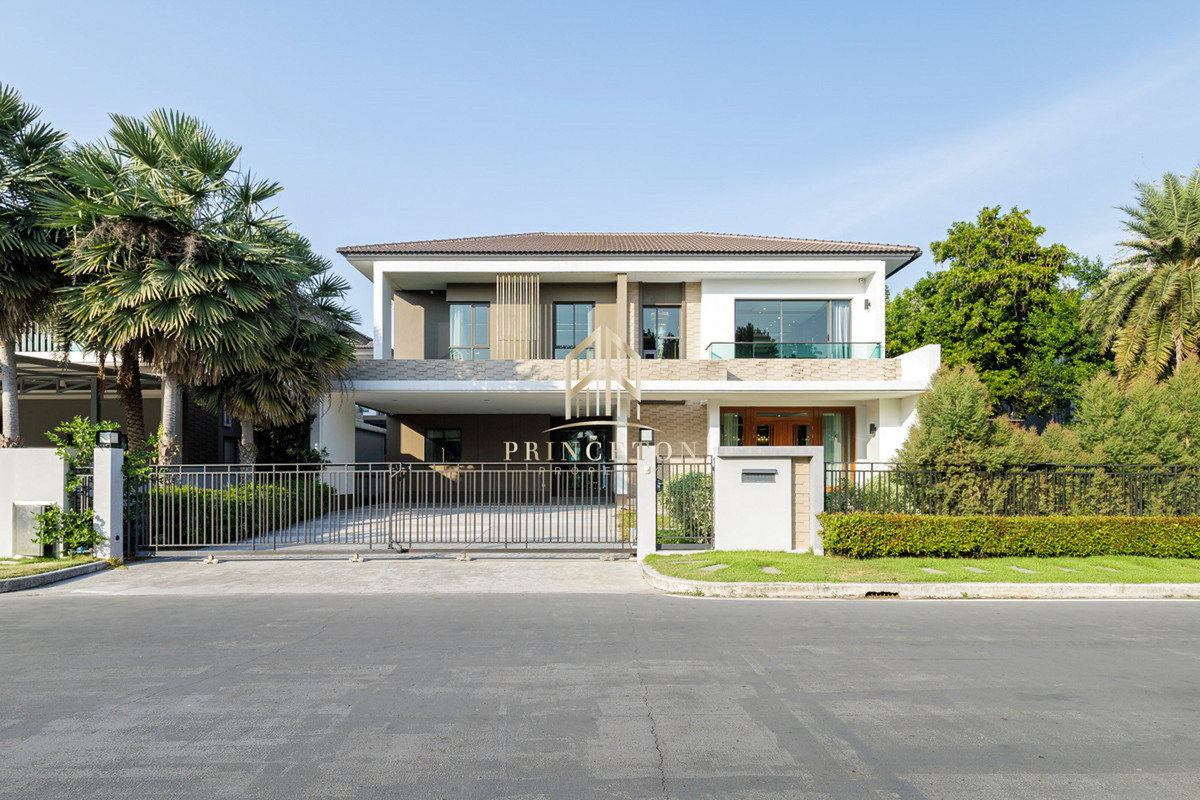 บ้านบางนา แบริ่ง ลาซาล : บ้านตัวอย่าง เดอะ แกรนด์ ลักซ์ บางนา - สวนหลวง พร้อมสระว่ายน้ำส่วนตัว 📞092-4252445 The Grand Lux Bangna - Suanluang 