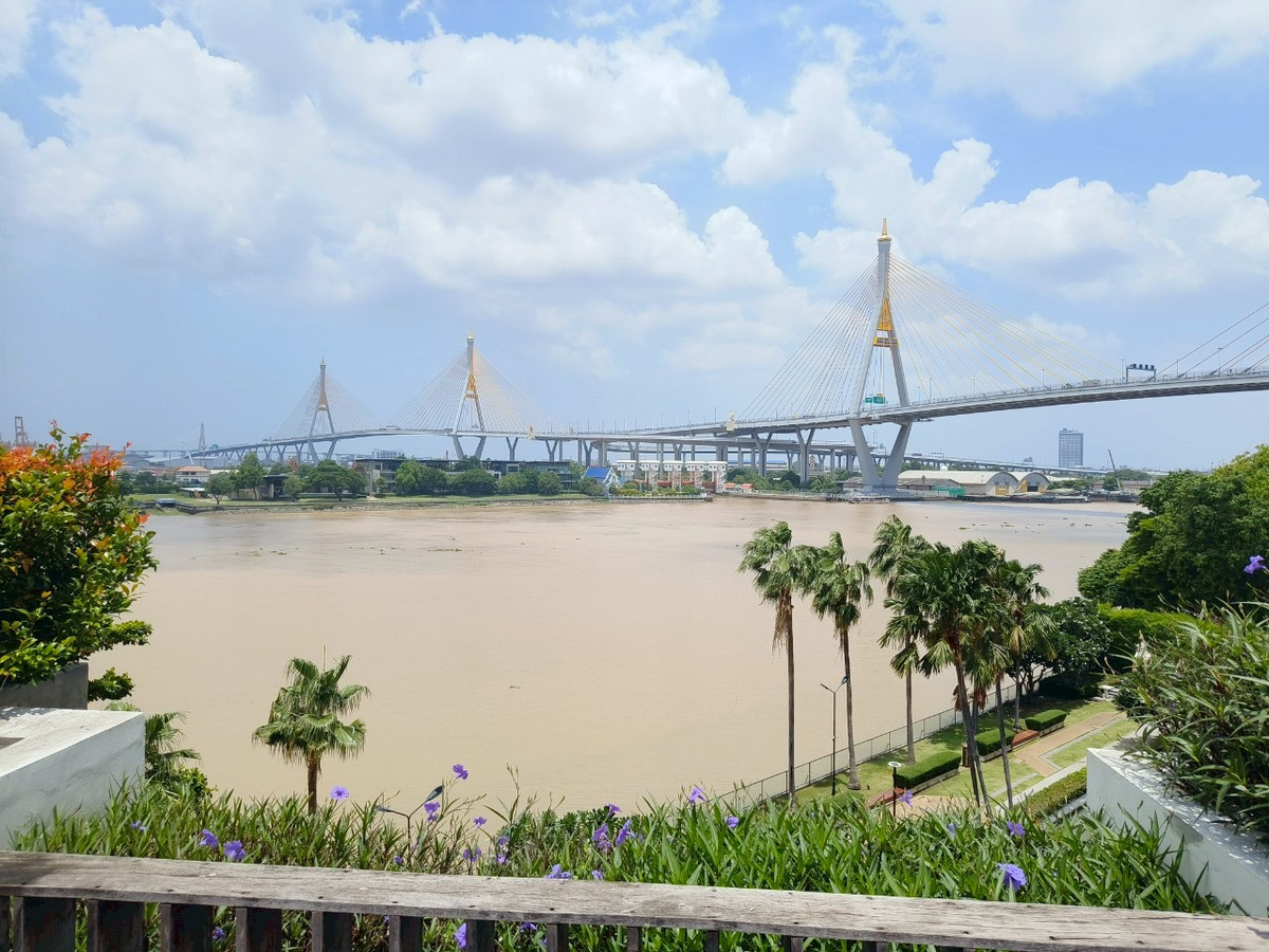 For SaleCondoRama3 (Riverside),Satupadit : 3-bedroom condo along the Chao Phraya River at The Pano Rama 3, Contact 062-496-6454