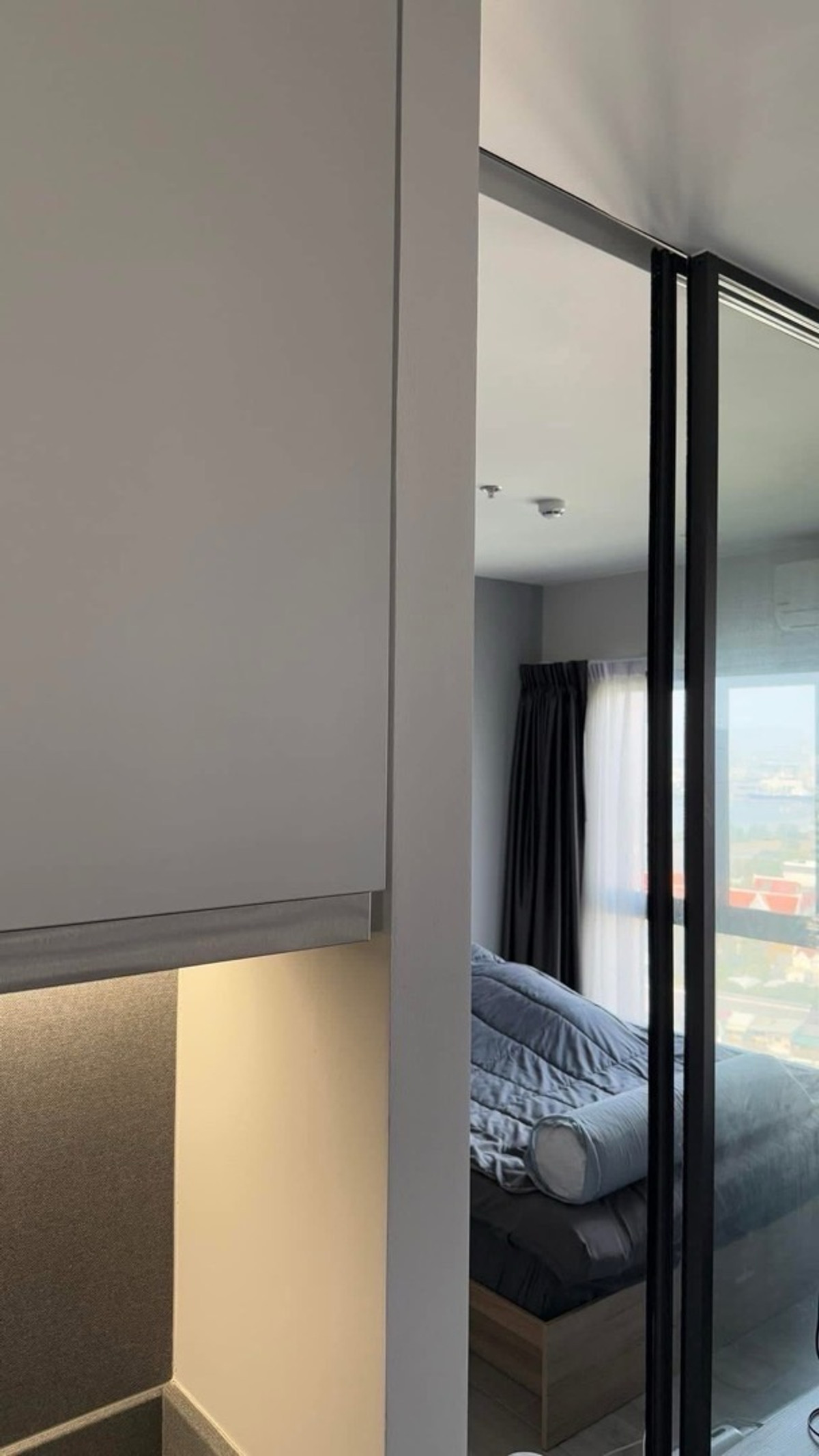 For RentCondoRama3 (Riverside),Satupadit : Rent The key rama 3 (The Key Rama 3)  🛏️ 1 bedroom 🛁 1 bathroom 🛋️ 1 living room, size 30 sq m., single building, 18th floor 🌅 city view ✨ Price 16,000 baht ✨