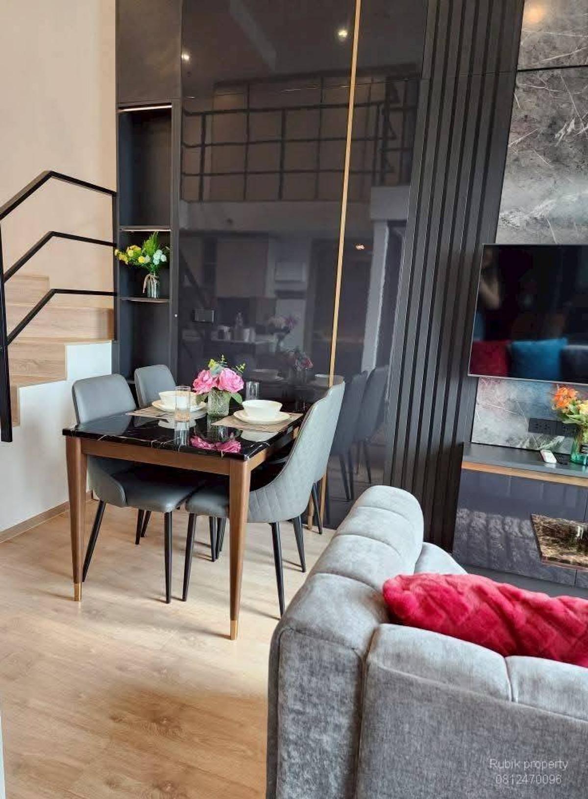 ให้เช่าคอนโดพระราม 9 เพชรบุรีตัดใหม่ RCA : Ideo Rama 9 – Asoke | Duplex วิวแยกพระราม 9 ชั้นสูง หายากมาก 🔥RB1586