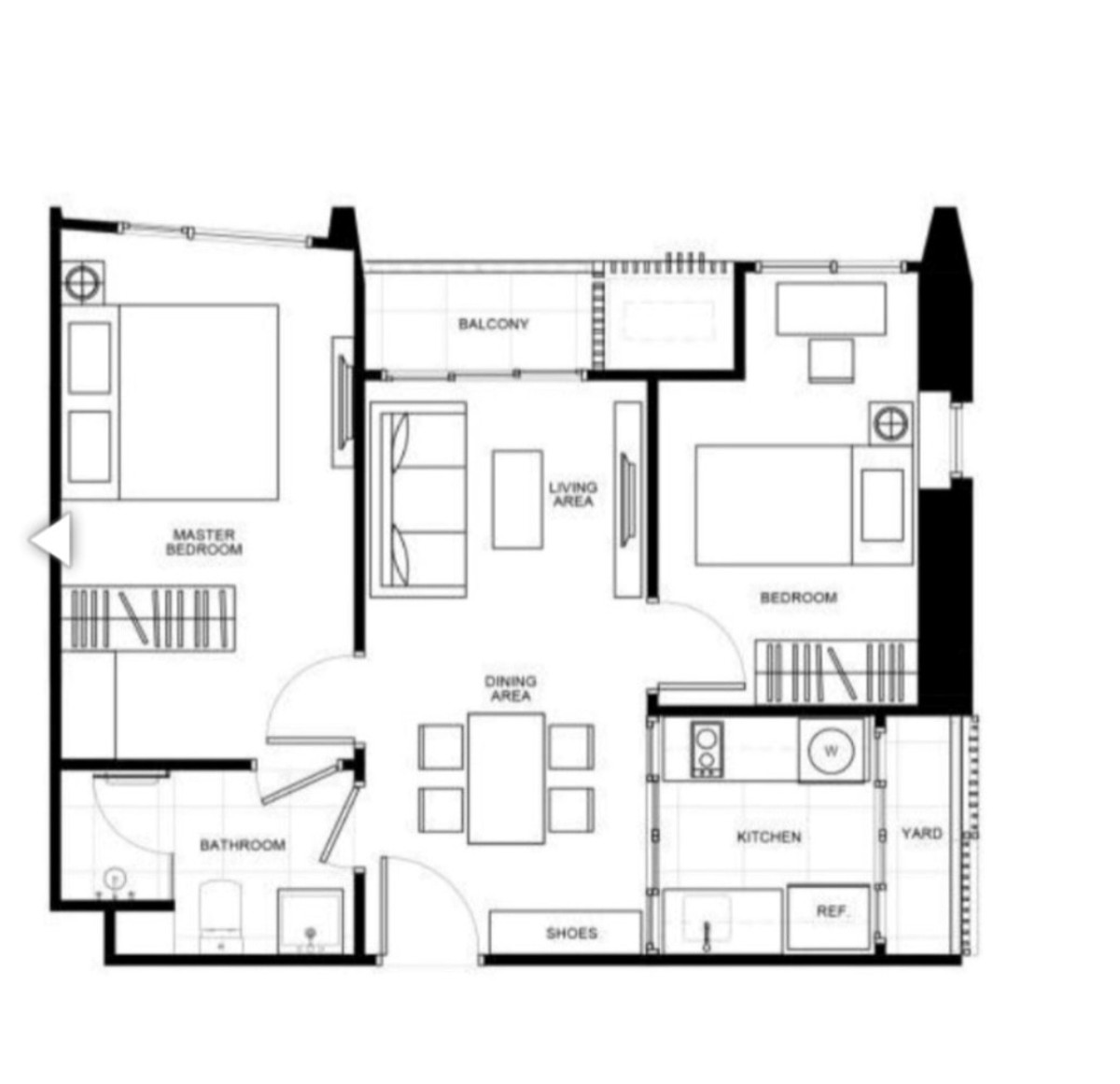 For SaleCondoSapankwai,Jatujak : ✨ Urgent sale! Cheapest in the building THE LINE PHAHON - PRADIPAT 2 bedrooms, fully furnished, ready to move in. If interested, contact: 📞 Tel: 093-616-4456 (Sales Department)