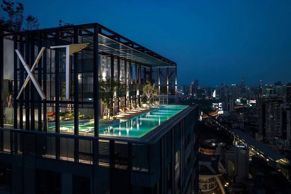 For RentCondoRatchathewi,Phayathai : For rent XT PHAYATHAI, 12th floor, Building A, size 42 sq m, price 25,000 baht 🔥 near BTS Phaya Thai 🚝 ready to move in, negotiable!!