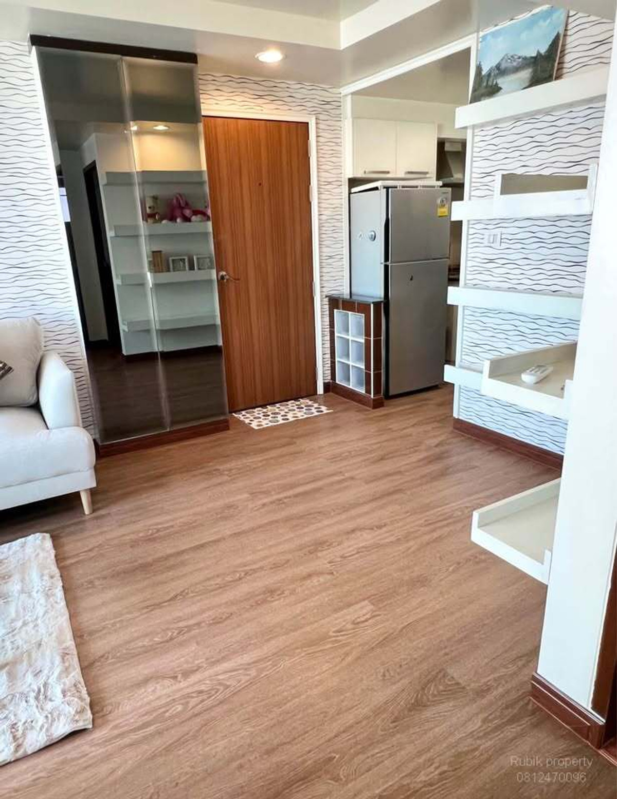 For RentCondoRatchadapisek, Huaikwang, Suttisan : 🔥THE KRIS RATCHADAPISAK | 2 bedrooms, 2 bathrooms, near MRT Sutthisan, can actually walk! 🔥 RB1598