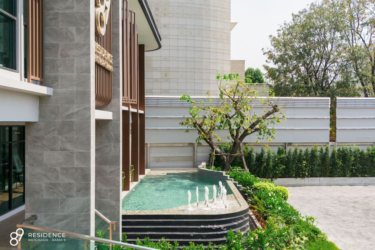 ให้เช่าบ้านพระราม 9 เพชรบุรีตัดใหม่ RCA : RH011526 ขาย/ให้เช่า ทาวน์โฮม 4ชั้น at 89 Residence Ratchada-Rama 9 ใกล้ MRT ศูนย์วัฒธรรม