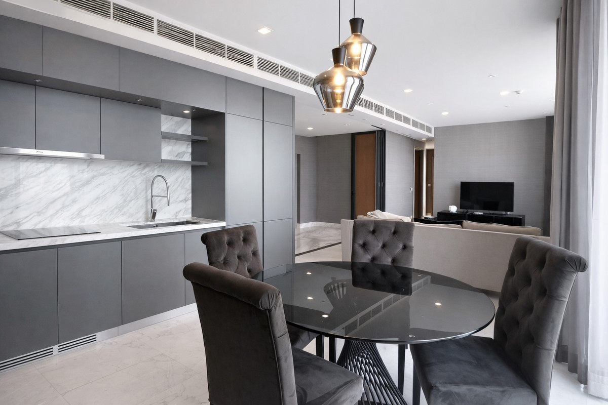 ให้เช่าคอนโดสุขุมวิท อโศก ทองหล่อ : For Rent🔹The monument thonglo🔹2 bedrooms 2 bathrooms • 125 sq.m. • Floor 5-10 