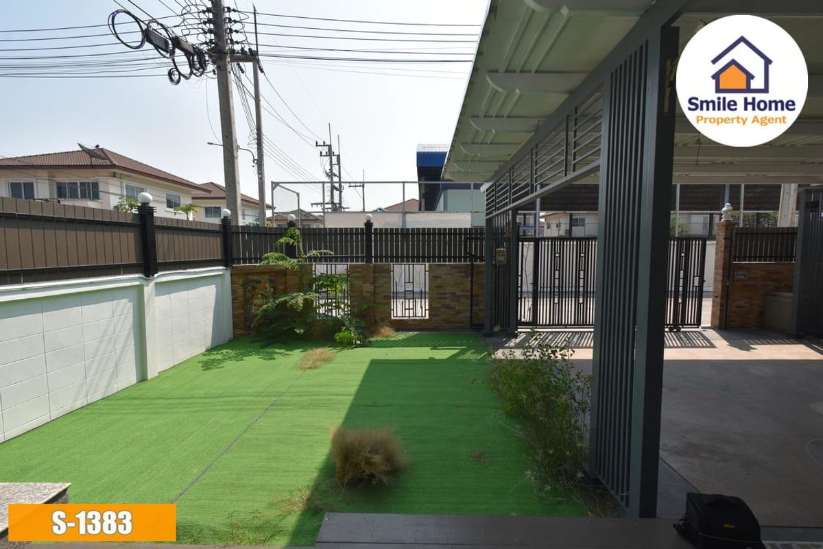 ขายบ้านฉะเชิงเทรา : ศรีเทพไทย พาร์ควิลล์ บางสมัคร | บางปะกง ฉะเชิงเทรา ต่อเติมพร้อมเข้าอยู่