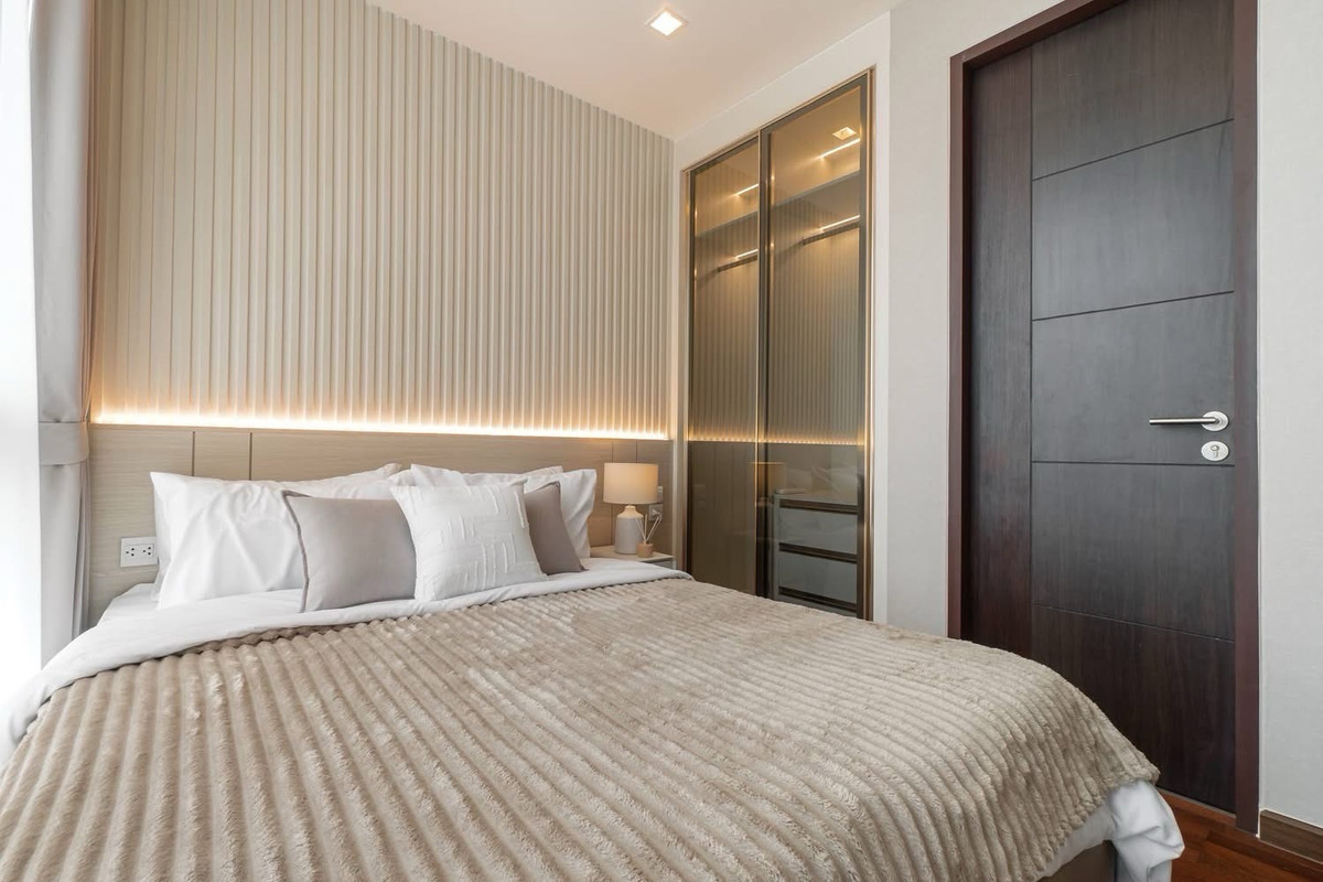 For SaleCondoRatchathewi,Phayathai : 🏛️🏛️Decorated and ready to move in, Wish Signature Siam Condo, size 34 Sq.m, 1 bed 1 bath, only 5.69 MB!!