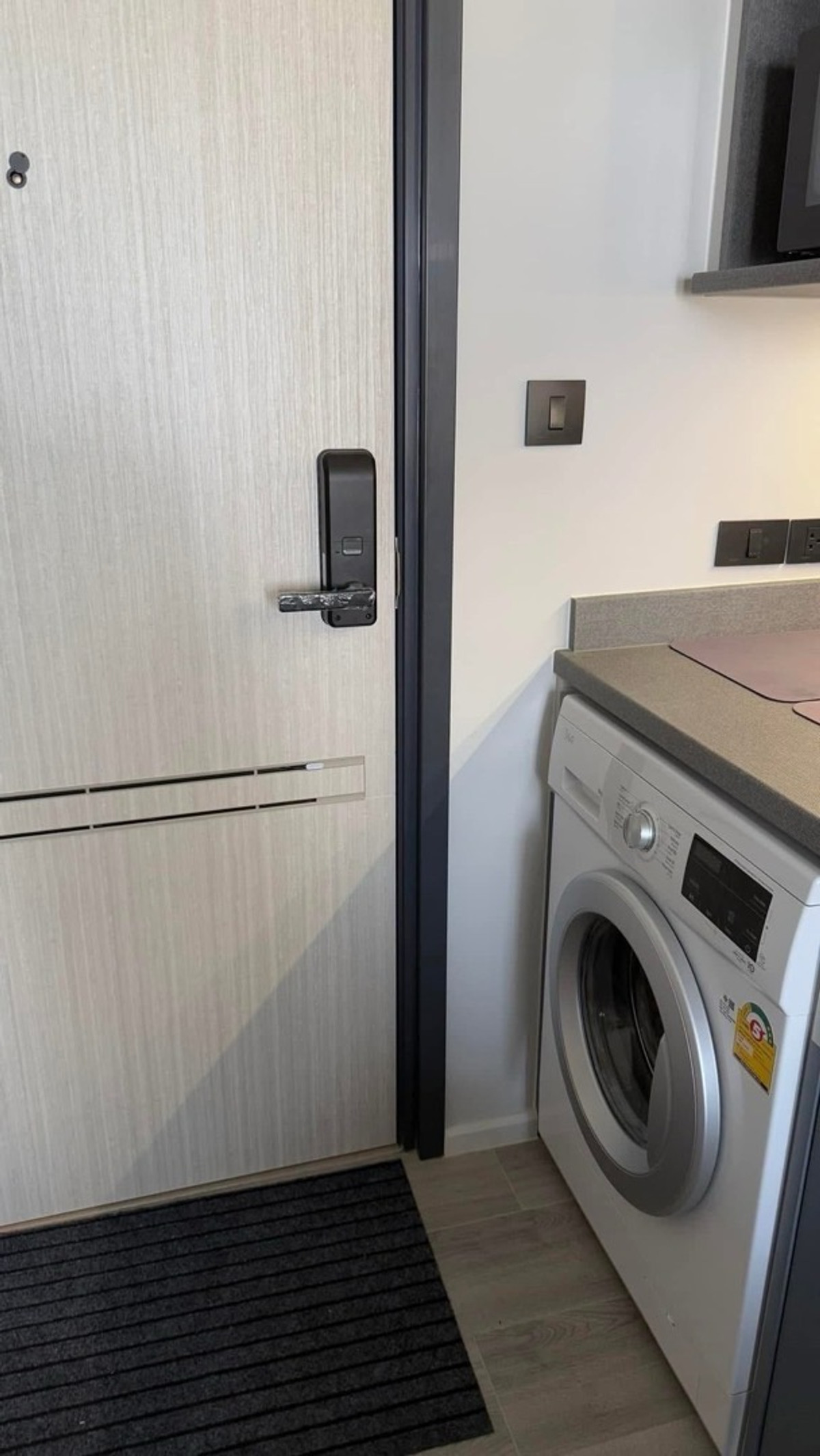 For RentCondoRama3 (Riverside),Satupadit : Rent The key rama 3 (The Key Rama 3)  🛏️ 1 bedroom 🛁 1 bathroom 🛋️ 1 living room, size 30 sq m., single building, 18th floor 🌅 city view ✨ Price 16,000 baht ✨