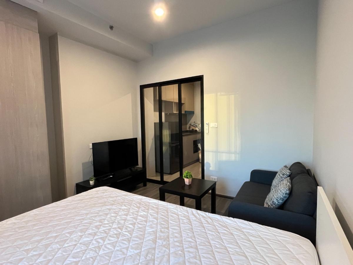 ให้เช่าคอนโดเสรีไทย-นิด้า : 🔥ให้เช่าด่วน🔥ไอดีโอ รามคำแหง ลำสาลี สเตชั่น ใกล้ Bts แยกลำสาลีเพียง 290 เมตร (ห้องพร้อมอยู่ เฟอร์นิเจอร์และเครื่องใช้ไฟฟ้าครบ)