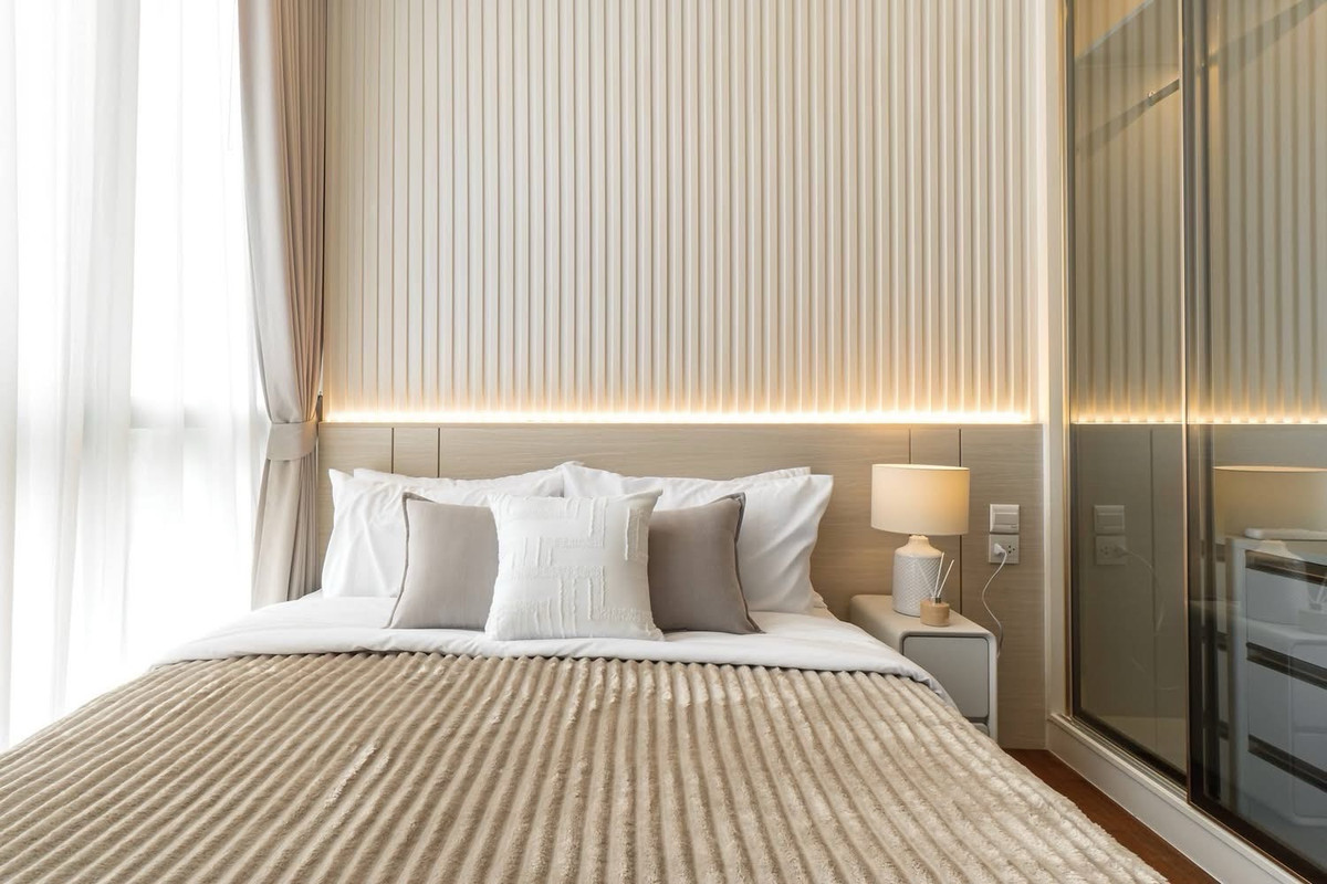 For SaleCondoRatchathewi,Phayathai : 🏛️🏛️Decorated and ready to move in, Wish Signature Siam Condo, size 34 Sq.m, 1 bed 1 bath, only 5.69 MB!!