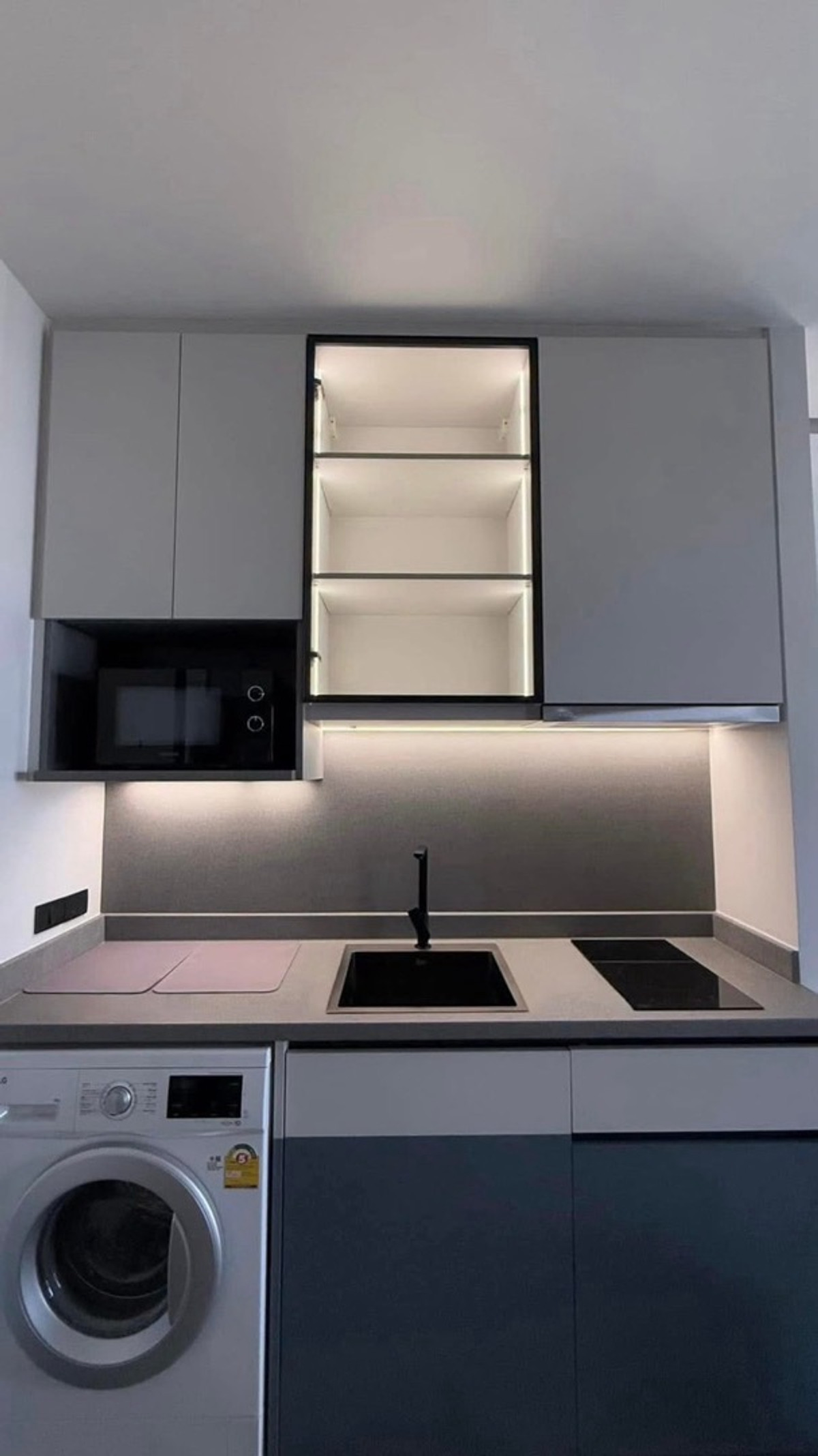 For RentCondoRama3 (Riverside),Satupadit : Rent The key rama 3 (The Key Rama 3)  🛏️ 1 bedroom 🛁 1 bathroom 🛋️ 1 living room, size 30 sq m., single building, 18th floor 🌅 city view ✨ Price 16,000 baht ✨