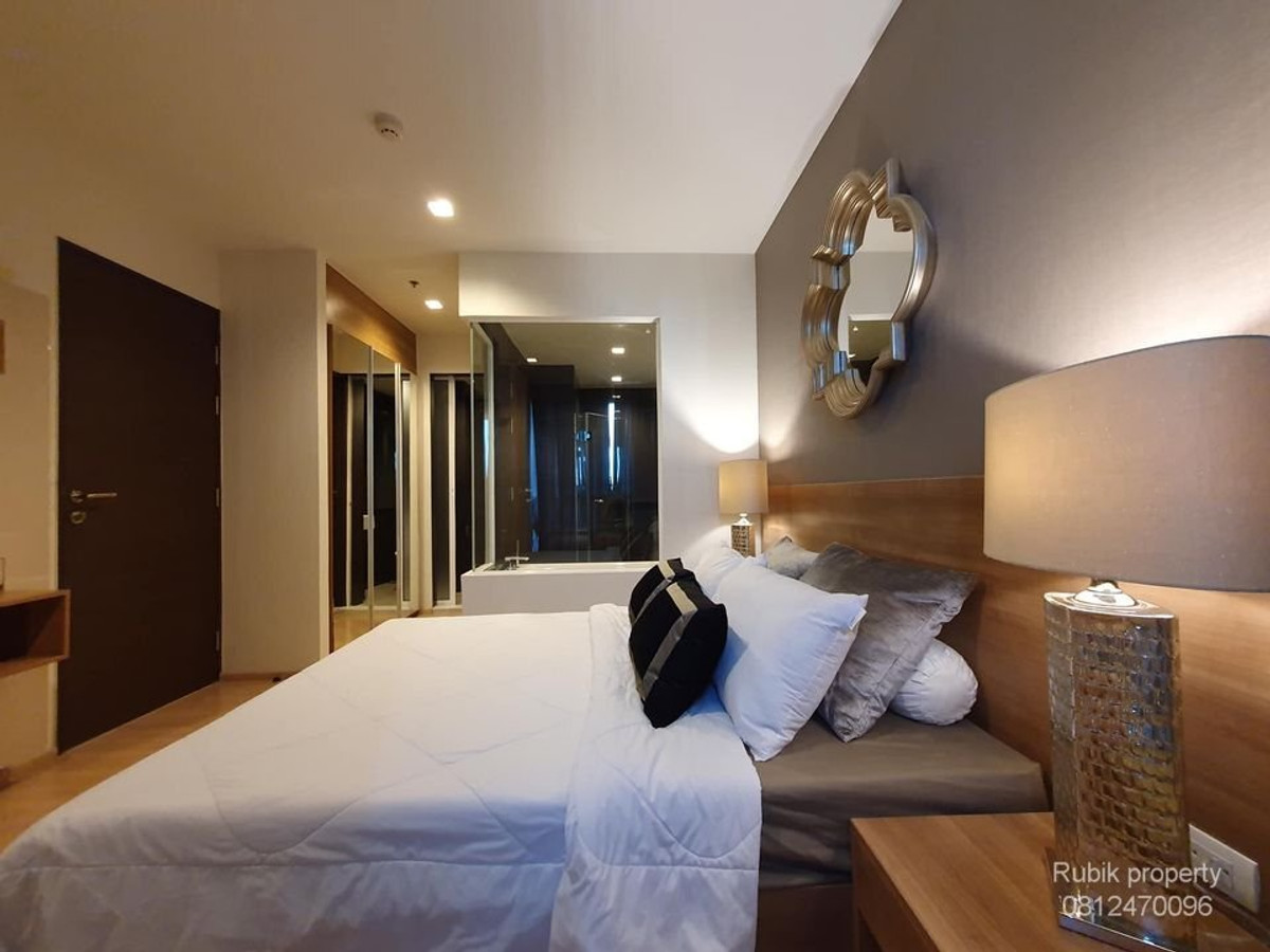 ให้เช่าคอนโดสาทร นราธิวาส : 🔥Rhythm Sathorn | ห้องสวยติด BTS สะพานตากสิน วิวเมือง+แม่น้ำ หายากมาก! 🔥 RB1597