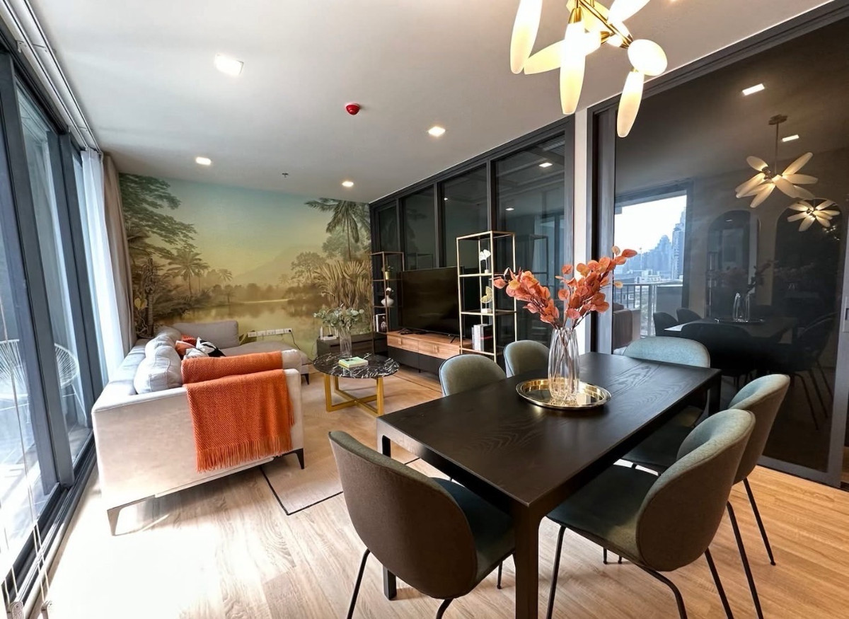 CondoRatchathewi,Phayathai : For rent, XT PHAYATHAI, 11th floor, size 100.50 sq m, 3 bedrooms, 2 bathrooms, price 90,000 baht 🔥 near BTS Phaya Thai 🚝 beautiful room, ready to move in.