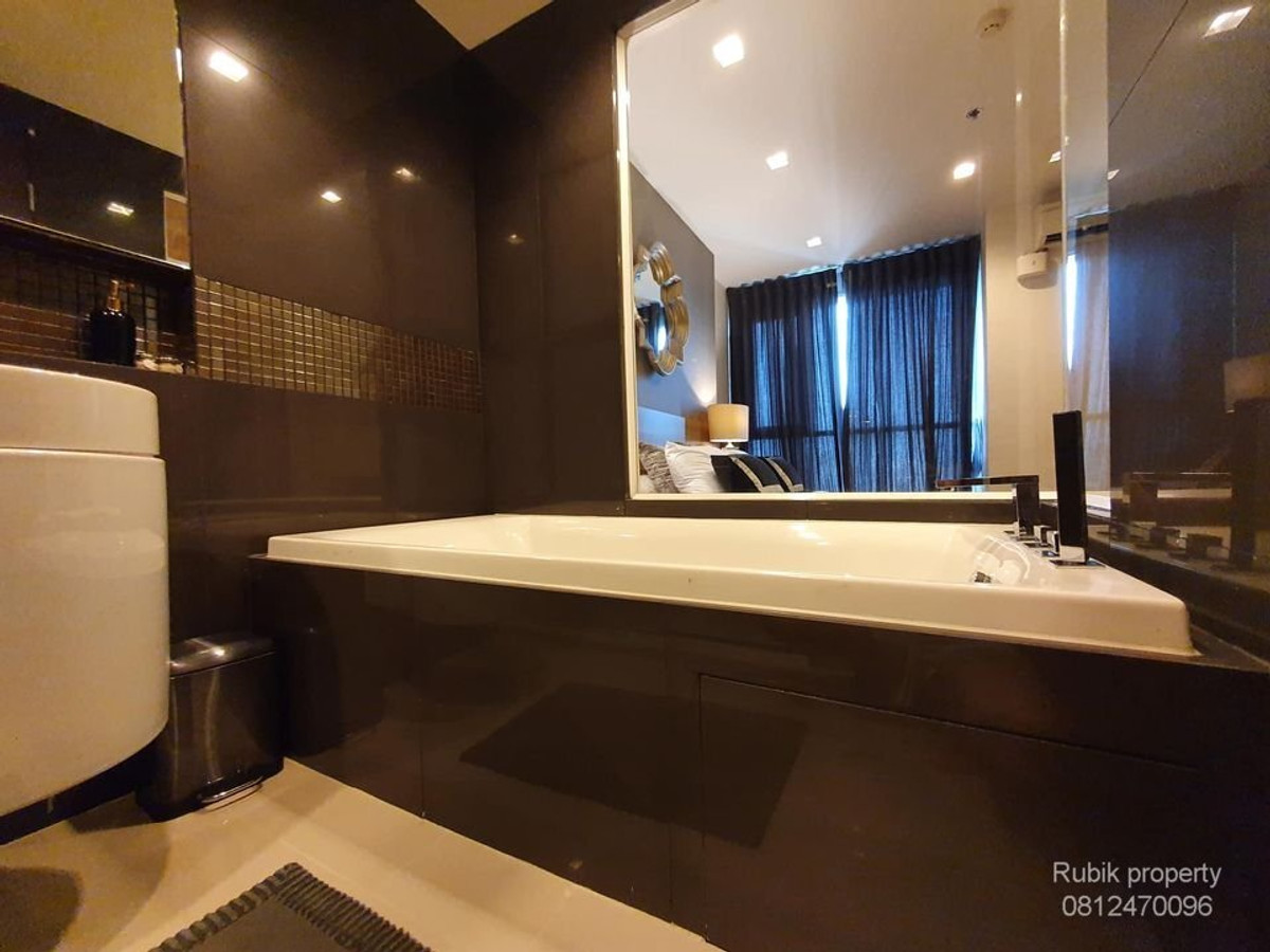 ให้เช่าคอนโดสาทร นราธิวาส : 🔥Rhythm Sathorn | ห้องสวยติด BTS สะพานตากสิน วิวเมือง+แม่น้ำ หายากมาก! 🔥 RB1597