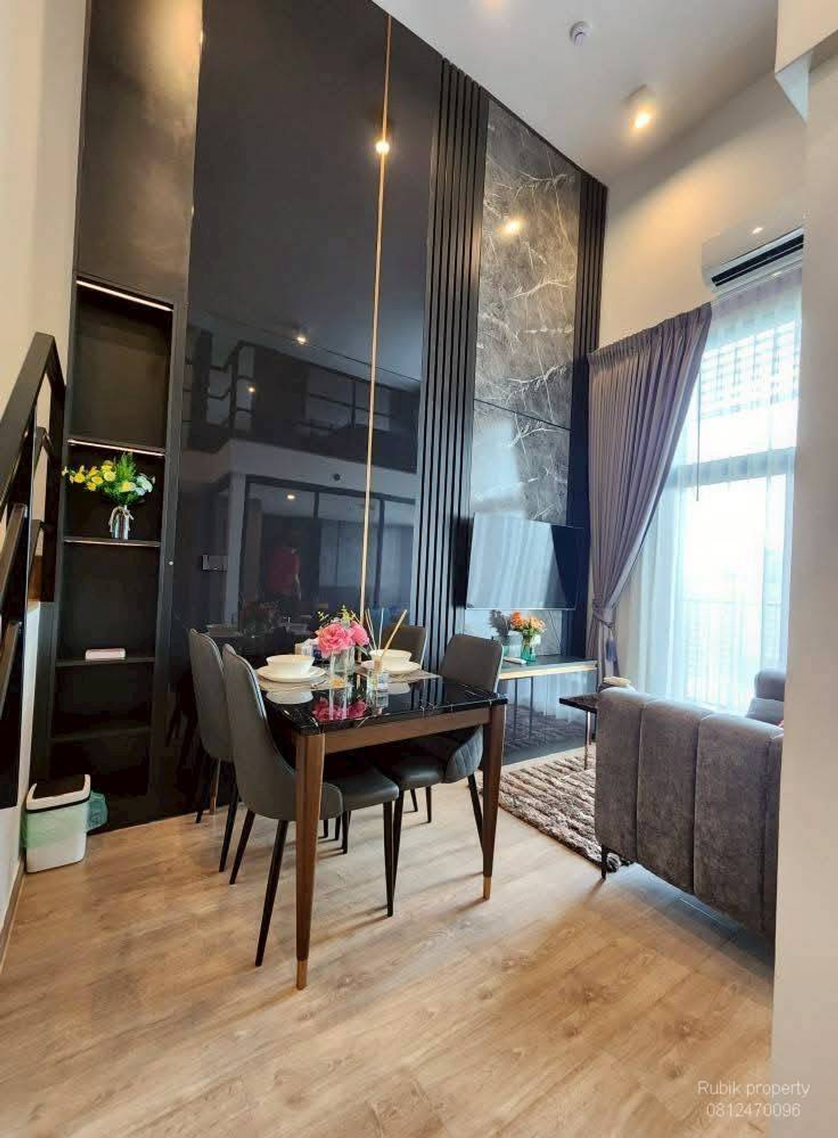 ให้เช่าคอนโดพระราม 9 เพชรบุรีตัดใหม่ RCA : Ideo Rama 9 – Asoke | Duplex วิวแยกพระราม 9 ชั้นสูง หายากมาก 🔥RB1586