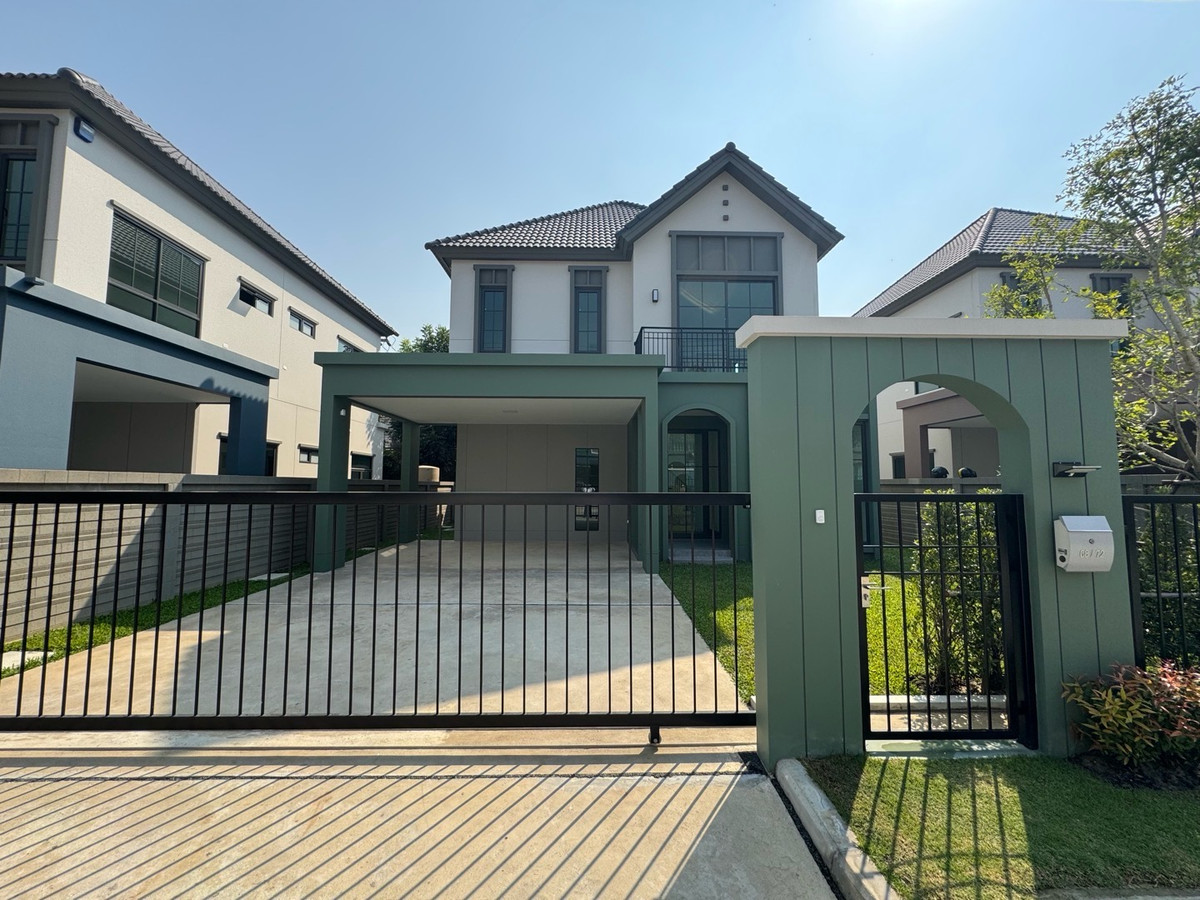 For SaleHouseChaengwatana, Muangthong : Urgent sale, special price, new house, ready to move in, Saransiri Ratchapruek 345, price 6.99 million baht, contact 0869017364