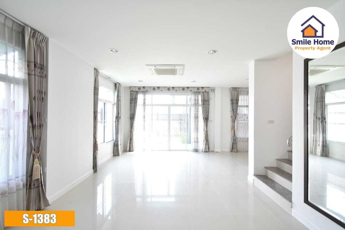 ขายบ้านฉะเชิงเทรา : ศรีเทพไทย พาร์ควิลล์ บางสมัคร | บางปะกง ฉะเชิงเทรา ต่อเติมพร้อมเข้าอยู่