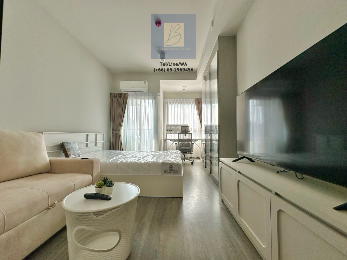ให้เช่าคอนโดเสรีไทย-นิด้า : คอนโดใหม่ ไอดีโอ รามคำแหง-ลำสาลี ใกล้รถไฟฟ้าสถานีแยกลำสาลี 600 เมตรจาก เดอะมอลล์บางกะปิ ตกแต่งครบพร้อมเข้าอยู่ ✨