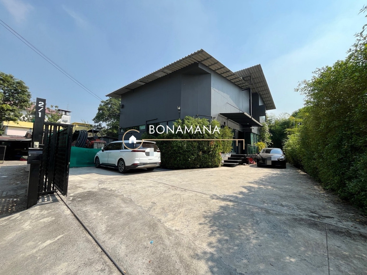 ให้เช่าโฮมออฟฟิศนนทบุรี บางใหญ่ บางบัวทอง : ให้เช่า อาคารเอนกประสงค์ (อาคารเปล่า) ซอย สามัคคี 37, ท่าทราย, นนทบุรี