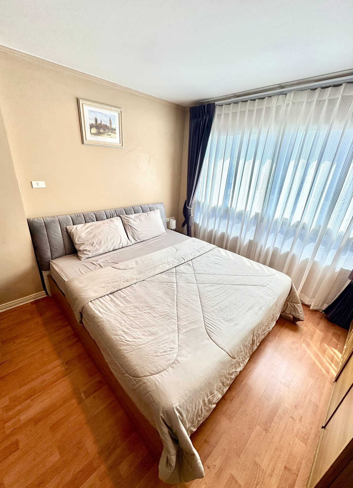 For RentCondoRamkhamhaeng, Hua Mak : lumpini ville ramkhamhang 44. Studio room for RENT fully furnished!