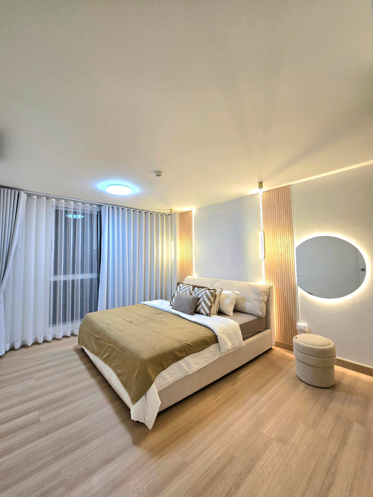 For SaleCondoLadprao101, Happy Land, The Mall Bang Kapi : Big room, Lat Phrao zone #The Niche ID Lat Phrao 130 🏡near MRT Lat Phrao 101, only 190 meters, beautiful room, ready to move in 🩷