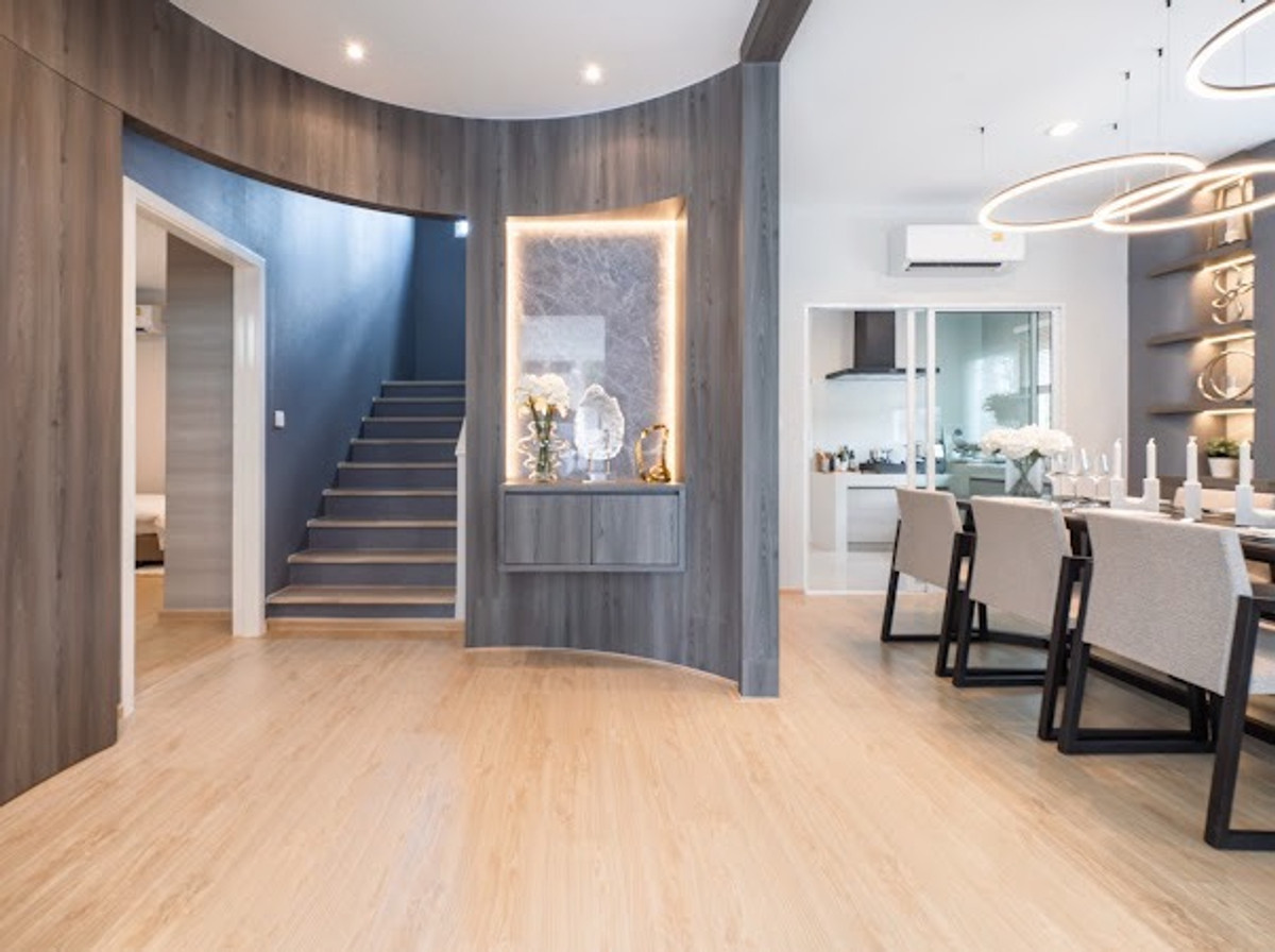 For SaleHousePattanakan, Srinakarin : 🏛️🏛️House for sale, Nirvana Absolute Krungthep Keetha project, size 329 Sq.m 4 bed 4 bath, special only 19.9 MB, contact 086-795-9997 (Jimmy)