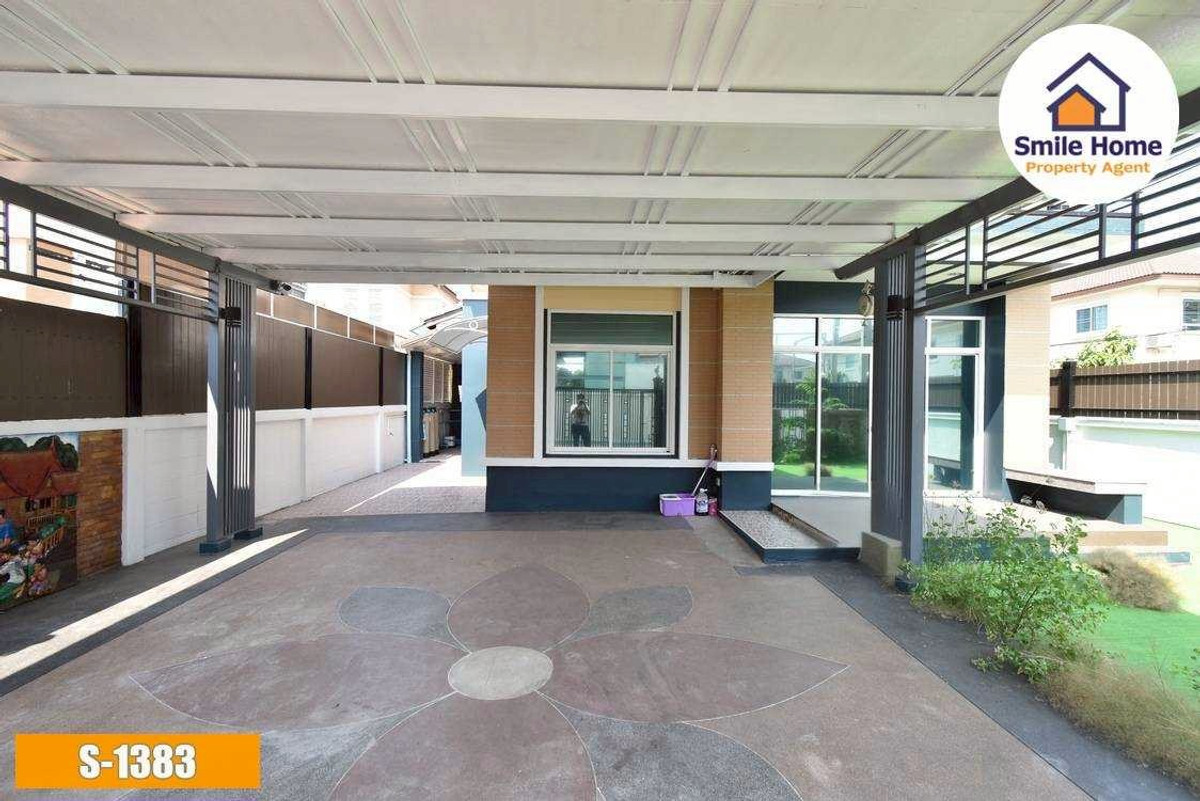 ขายบ้านฉะเชิงเทรา : ศรีเทพไทย พาร์ควิลล์ บางสมัคร | บางปะกง ฉะเชิงเทรา ต่อเติมพร้อมเข้าอยู่