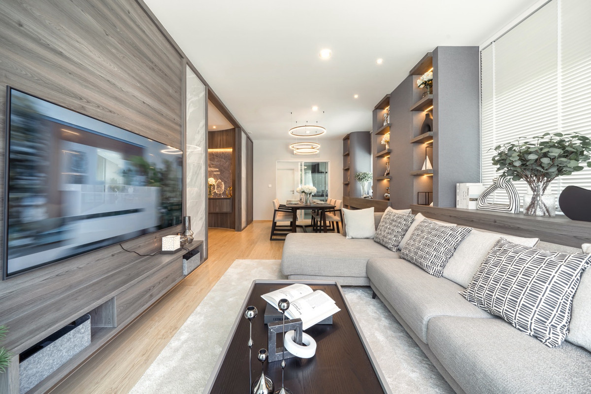 For SaleHousePattanakan, Srinakarin : 🏛️🏛️House for sale, Nirvana Absolute Krungthep Keetha project, size 329 Sq.m 4 bed 4 bath, special only 19.9 MB, contact 086-795-9997 (Jimmy)