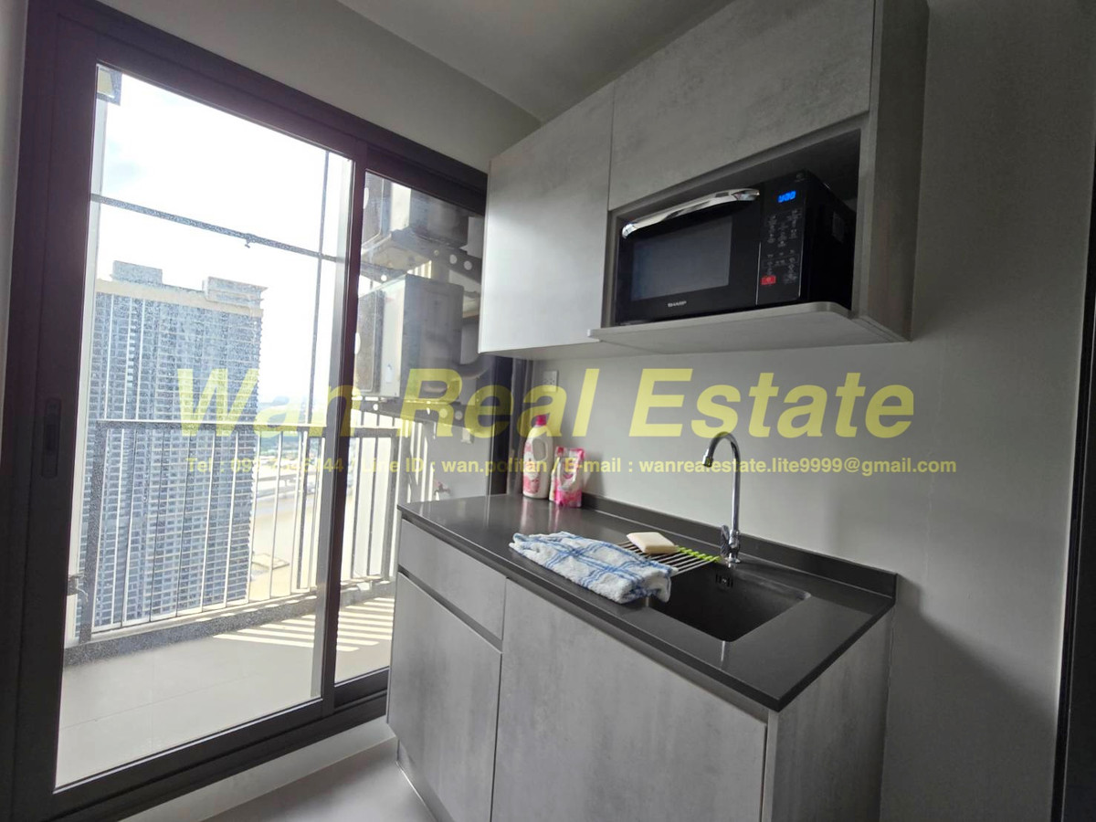 ขายคอนโดรัตนาธิเบศร์ สนามบินน้ำ พระนั่งเกล้า : ขายถูก ตกแต่งแล้วพร้อมเฟอร์ The politan aqua ชั้น 43 แบบแยกห้องนอน วิวแม่น้ำ