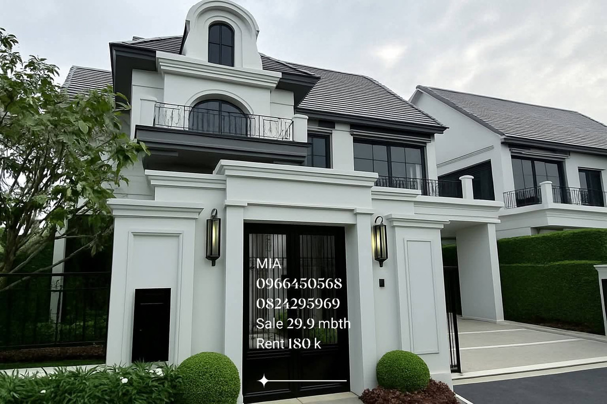 HouseVipawadee, Don Mueang, Lak Si : Best deal ever 😃 Narasiri Phahon-Watcharaphol Narasiri Phahon–Watcharaphol (new series, bigger than before) selling for 29.9 million baht / renting 180,000 baht ✨