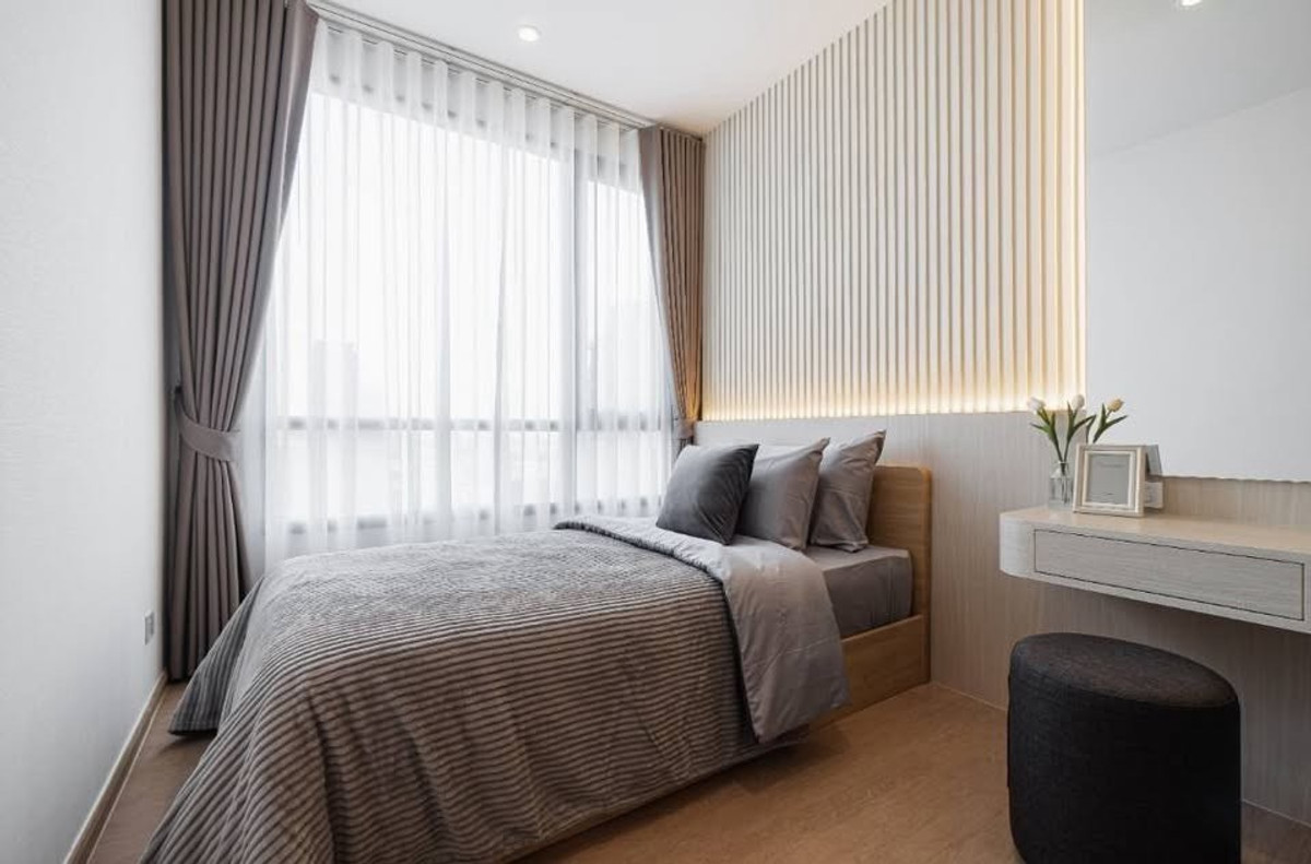 ให้เช่าคอนโดสุขุมวิท อโศก ทองหล่อ : (ปล่อยเช่า) คอนโด MARU Ekkamai 2 I 2-BR  ห้องสวย ตกแต่งสไตล์ Japanese Muji เฟอร์ไม้แท้ Built-in เฟอร์+เครื่องใช้ไฟฟ้าครบ  ㅡ ใกล้ 🚆BTS เอกมัย